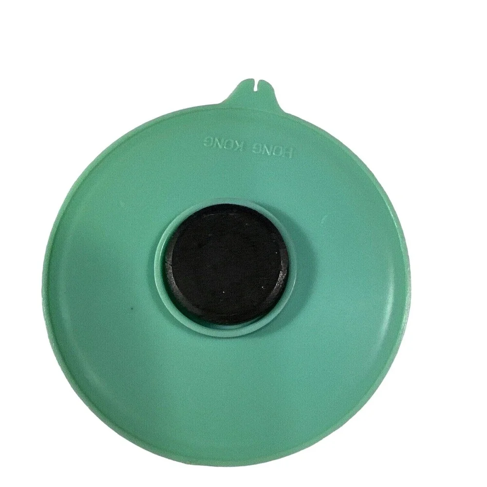 Vintage Tupperware Round Lid Replacement‎ Green For Canister Container